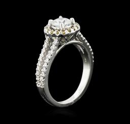 1.03 ctw Diamond Ring - 14KT White Gold