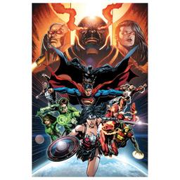 DC Comics, "Justice League, Darkseid War" Numbered Limited Edition Giclee on Can