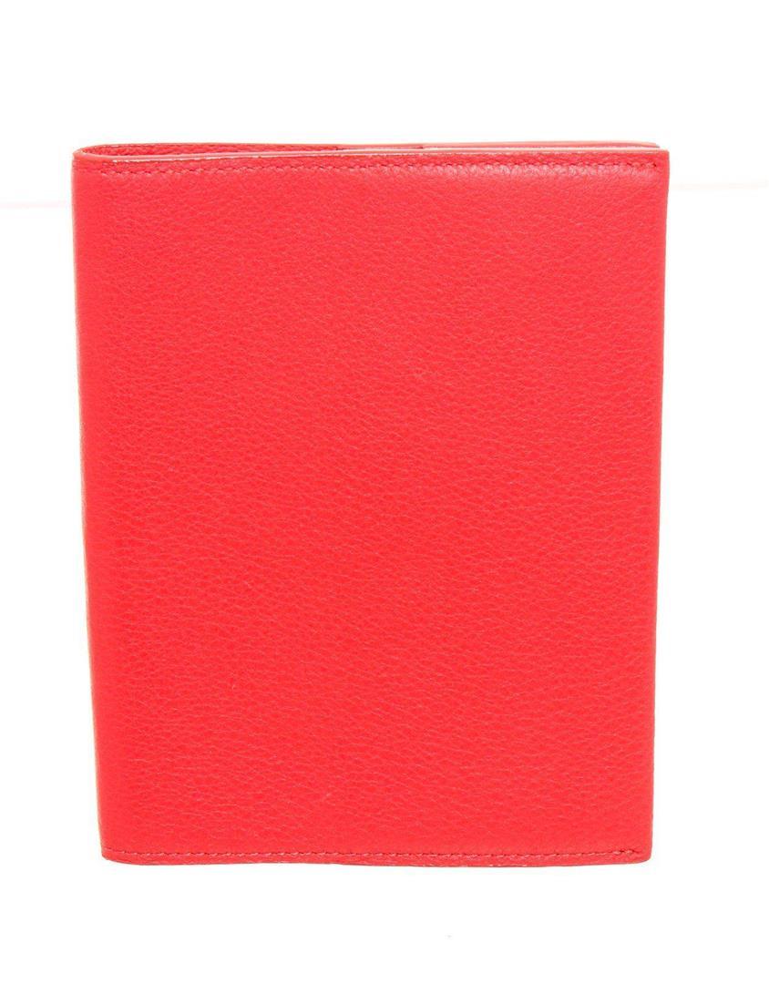 Louis Vuitton Red Taurillon Leather Passport Cover