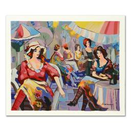 Michael Kerman, "Cafe" Hand Signed Limited Edition Serigraph on Paper with Lette