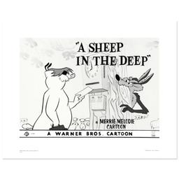 "A Sheep In the Deep" Limited Edition Giclee from Warner Bros., Numbered with Ho