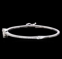 1.92 ctw Diamond Bracelet - 14KT White Gold