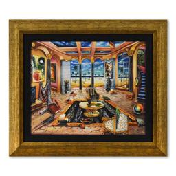 Alexander Astahov, "Beach House" Framed Limited Edition on Canvas, Numbered and