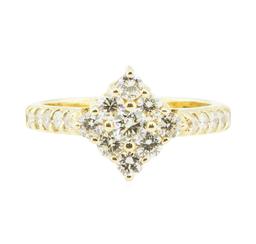 1.00 ctw Diamond Ring - 14KT Yellow Gold