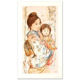 "Children's Day" Limited Edition Serigraph by Edna Hibel (1917-2014), Numbered a