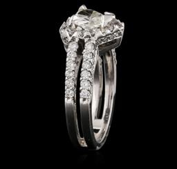 14KT White Gold 1.49 ctw Diamond Ring