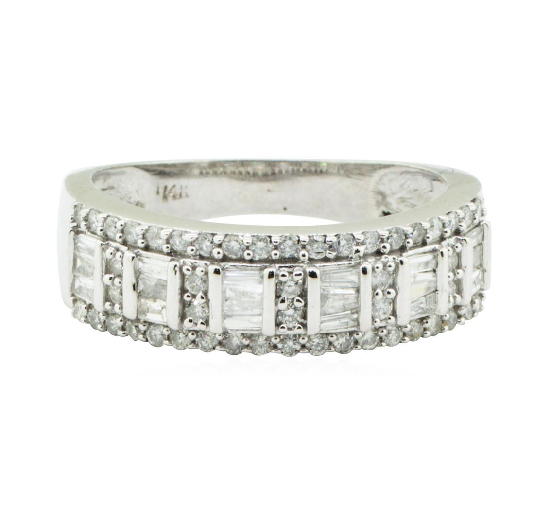 1.00 ctw Diamond Ring - 14KT White Gold