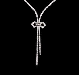 2.85 ctw Diamond Necklace - 14KT White Gold