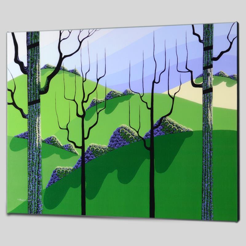 "Over Hills" Limited Edition Giclee on Canvas by Larissa Holt, Numbered and Sign