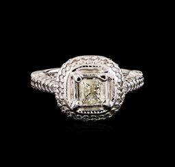 14KT White Gold 1.78 ctw Diamond Ring