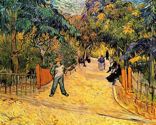 Van Gogh - Entrance To The Public Park In Arles