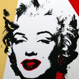 Golden Marilyn 11.37 by Warhol, Andy