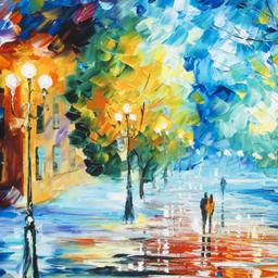 Expansive Canopy by Afremov (1955-2019)