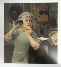 Norman Rockwell "Party Line"