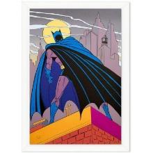Batman Over Gotham by Bob Kane (1915-1998)