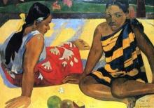 Paul Gauguin - Two Women From Tahiti