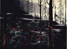 Dawn's First Light by Eyvind Earle