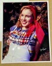 Norma Jeane - Red Scarf by William Carroll
