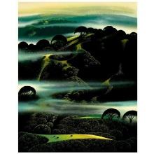 Fog Draped Hills by Eyvind Earle (1916-2000)