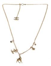 Chanel CC Bambi Necklace Necklace
