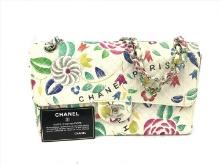 Chanel Floral Single Flap