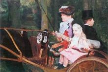 Mary Cassatt - In The Wagon