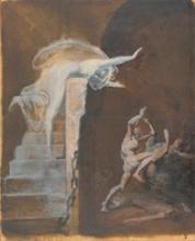Henry Fuseli - Ariadne, Theseus and the Minotaur