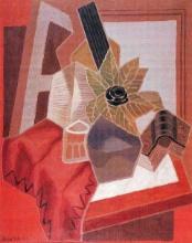 Juan Gris - Flowers On The Table