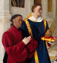 Jean Fouquet - Etienne Chevalier with St. Stephen