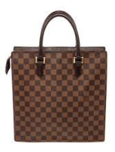 Louis Vuitton Brown Damier Ebene Venice Sac Plat Bag