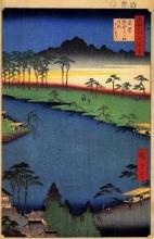 Hiroshige  - Kumano Junisha Shrine