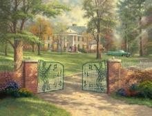 Graceland 50th Anniversary by Thomas Kinkade