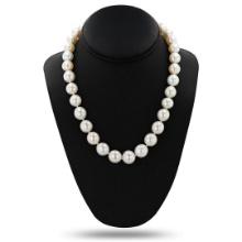 11mm to 14mm South Sea Pearl 14K White Gold Necklace