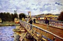 Alfred Sisley - Bridge in Argenteuil