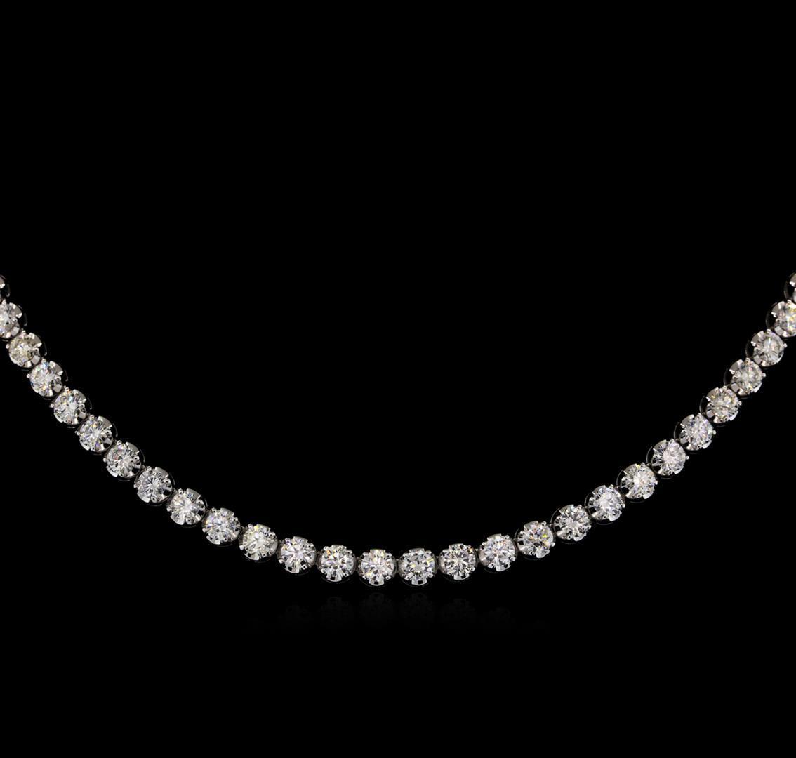18KT White Gold 16.50 ctw Diamond Necklace