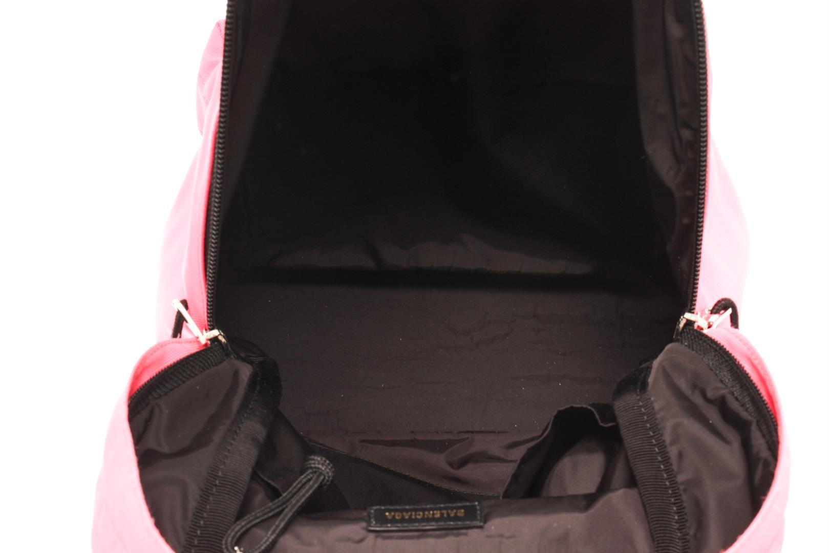 Balenciaga Pink Canvas Mini Backpack