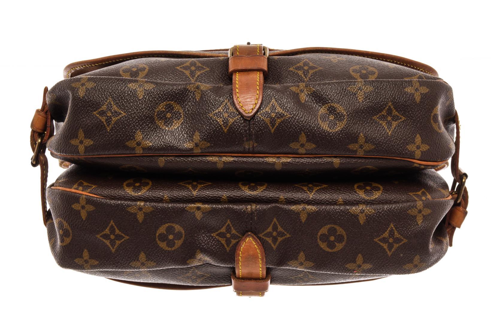 Louis Vuitton Brown Monogram Canvas Saumur 30cm Shoulder Bag