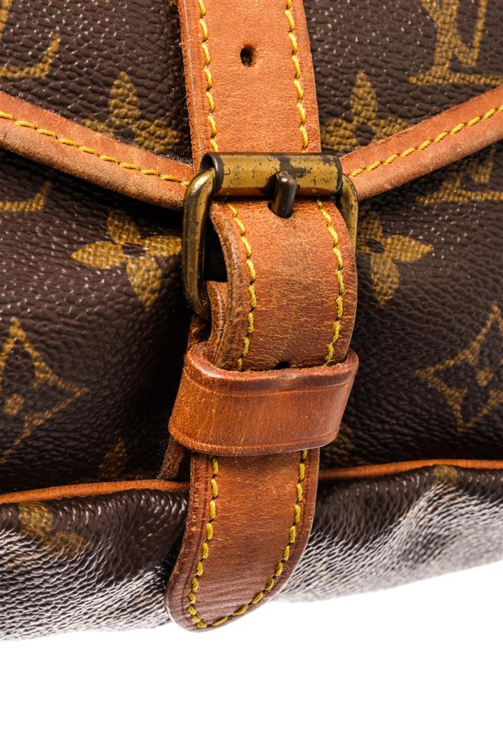 Louis Vuitton Brown Monogram Canvas Saumur 30cm Shoulder Bag