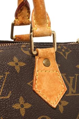 Louis Vuitton Brown Monogram Speedy 25 Handbag