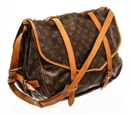 Louis Vuitton Monogram Saumur 43 Shoulder Bag