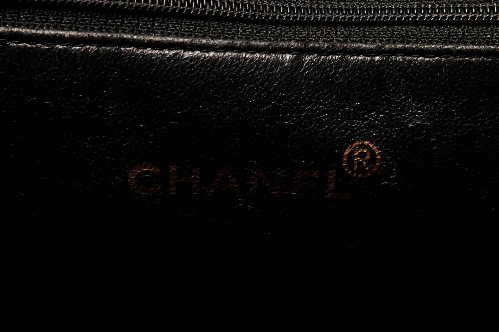 Chanel Black Caviar Quilted Leather Vintage GST