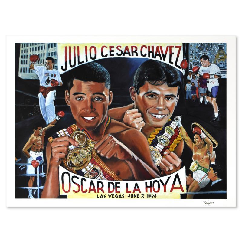 Julio Cesar Chavez vs Oscar De La Hoya by Teague