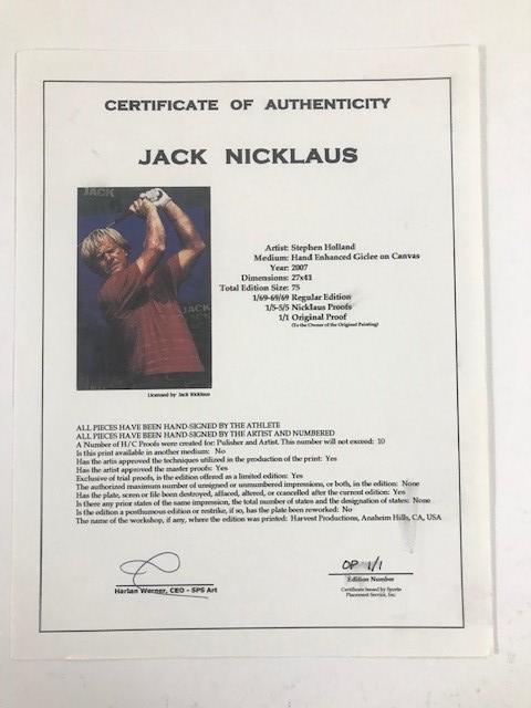 "Jack Nicklaus" by Stephen Holland