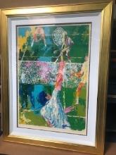 "Tennis" by LeRoy Neiman (1921-2012)