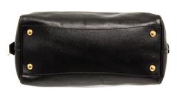 Prada Black Saffiano Leather Top Handle Bag