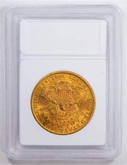 1907 $20 Liberty Head Double Eagle Gold Coin