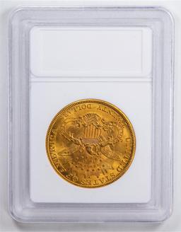 1907 $20 Liberty Head Double Eagle Gold Coin