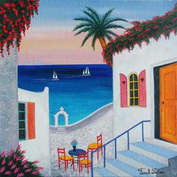 Plaza Sifnos by Fanch Ledan Original