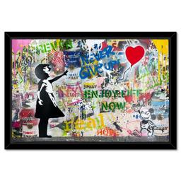 Ballon Girl by Mr Brainwash Original