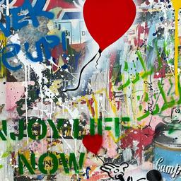 Ballon Girl by Mr Brainwash Original